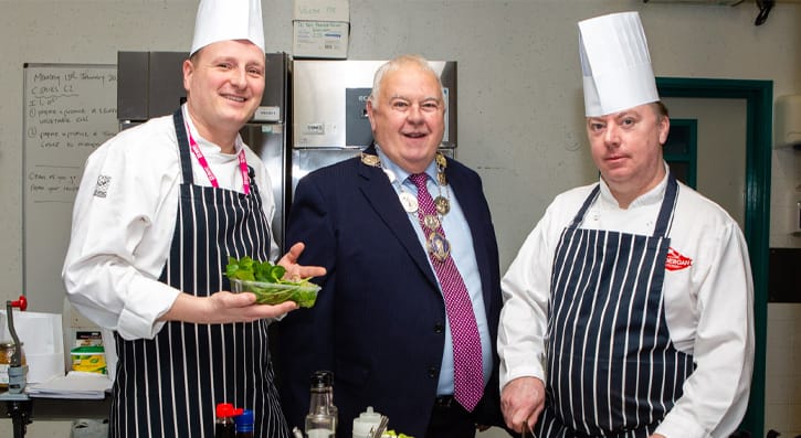 Ards and North Down Borough Council continued its partnership with South Eastern Regional College (SERC) for this year’s Food Demonstration Day and Competition Showcase which saw more than 60 students take part in cooking and baking challenges.